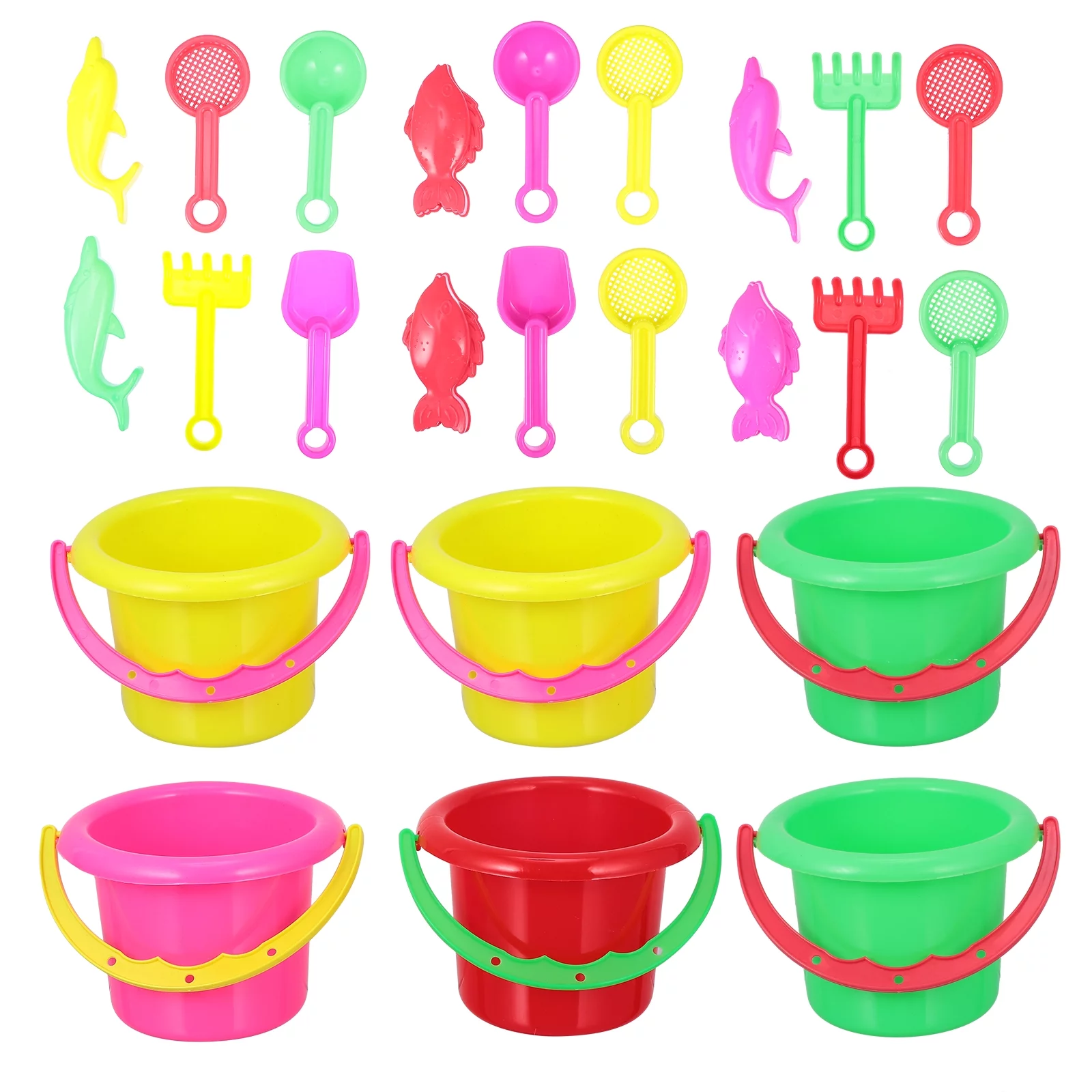 Hemoton Bucket Beach Toys Sand Mini Bucket Toy Child Pool Buckets Motel Set Party Kids Kid Shovel Plastic