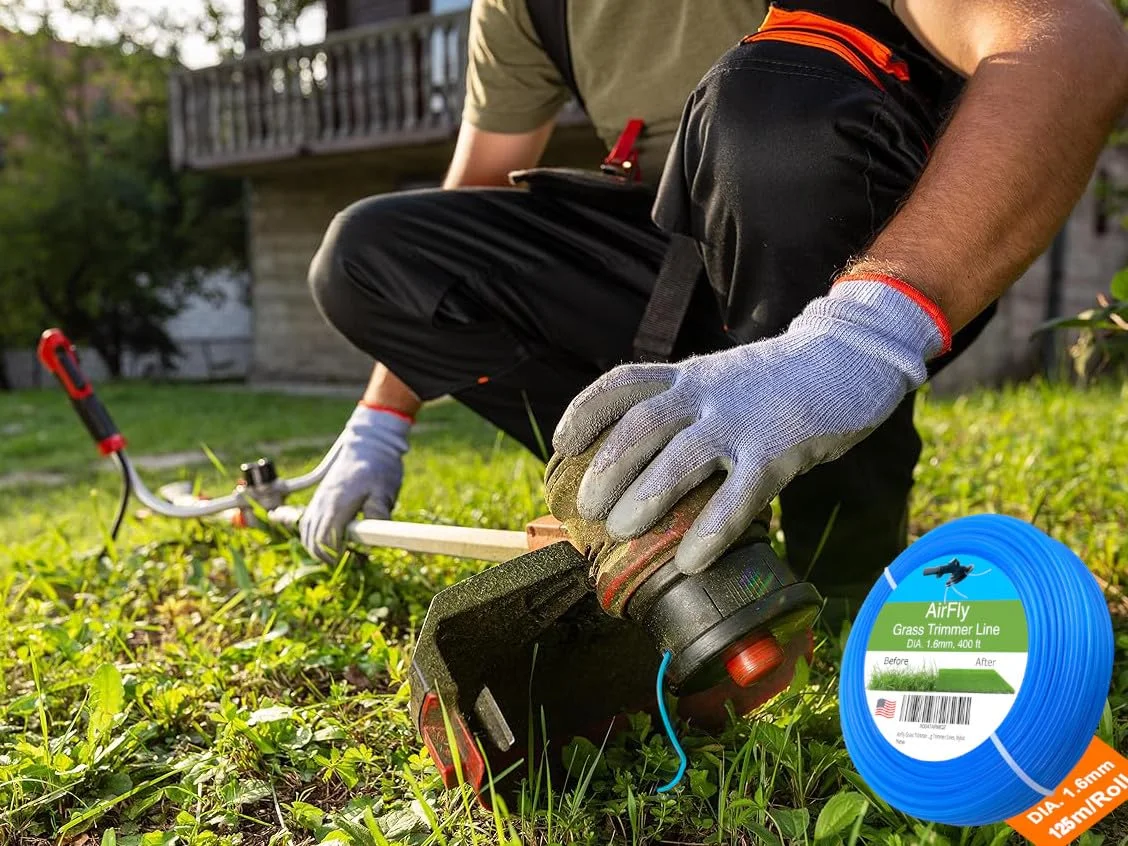 AirFly Grass Trimmer Line .065'' Weed Wacker Eater String Between 400ft to 440ft String Trimmer Lines, Nylon