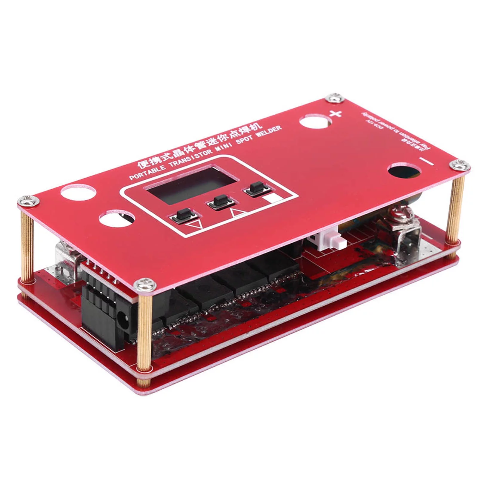 Mini Spot Welder Machine Portable Transistor 18650 Lithium Battery for Capacitor