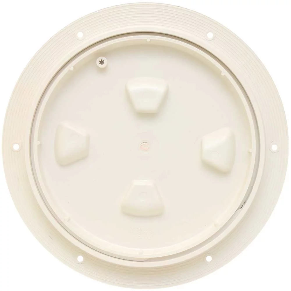 Beckson Boat Deck Plate | Yamaha 8 1/8 Inch White Inspection Hatch