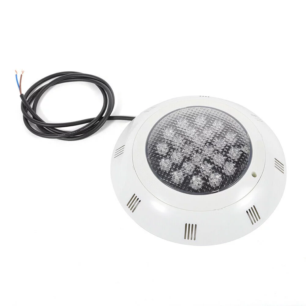 RGB LED Underwater Fountain Swimming Pool Light Waterproof Lamp & Remote NEW