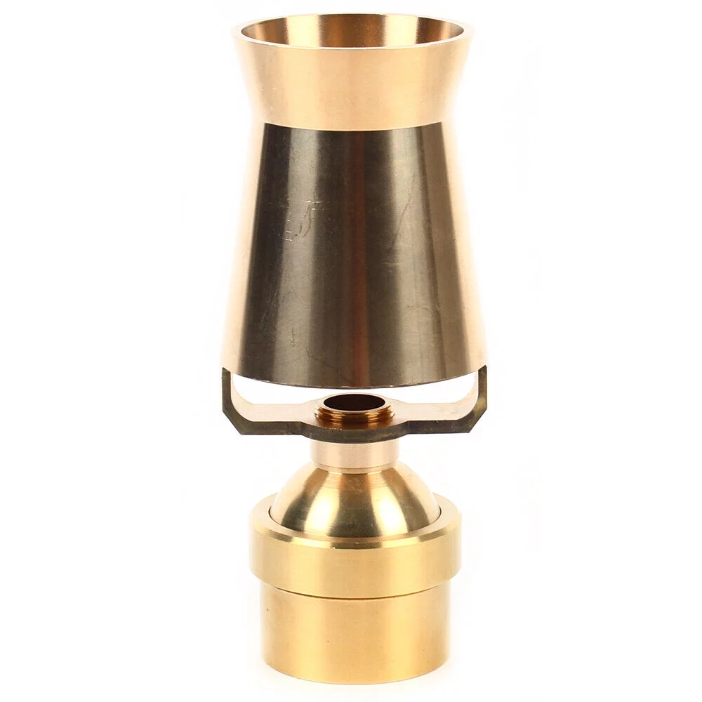 Garden Pond Brass Water Fountain Nozzle Spray 2 Inch Internal Thread Head