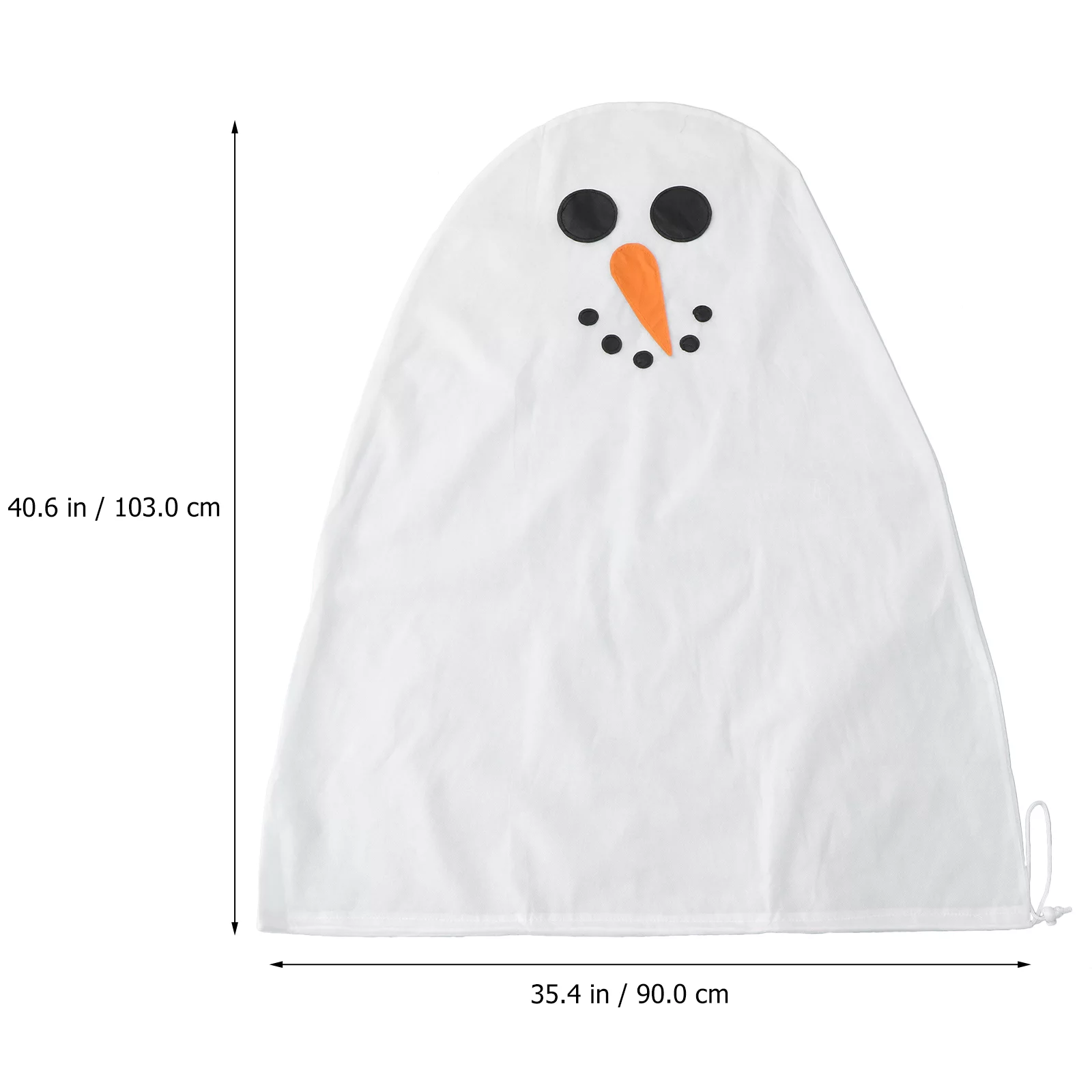 Gongxipen 1pc Non-woven Plant Cover Freeze Protection Shrub Cover Winter Tree Cover(White)