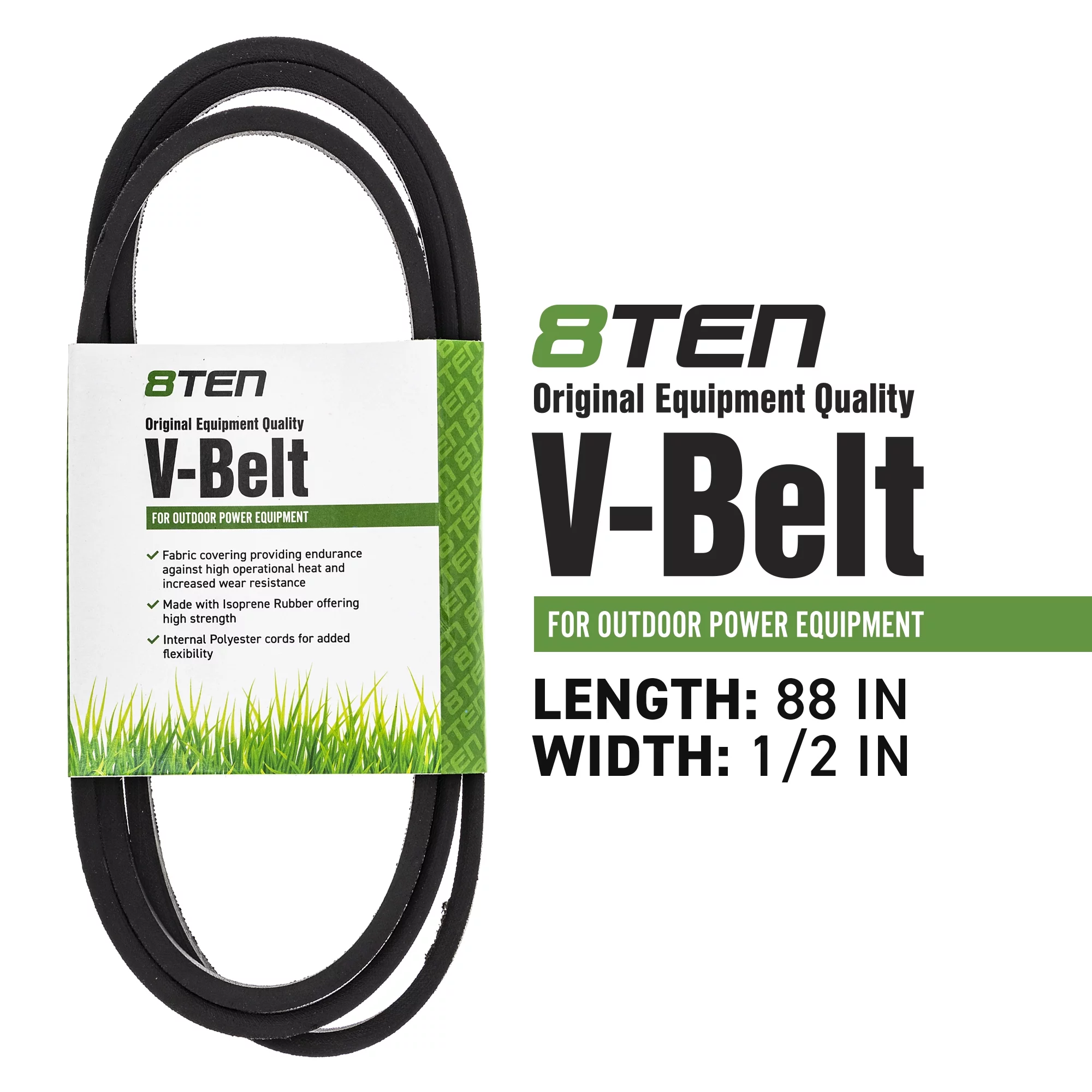 8TEN Belt for AYP 144200 Husqvarna 532144200 531007562 LT120 42 inch 810-CBL2330T