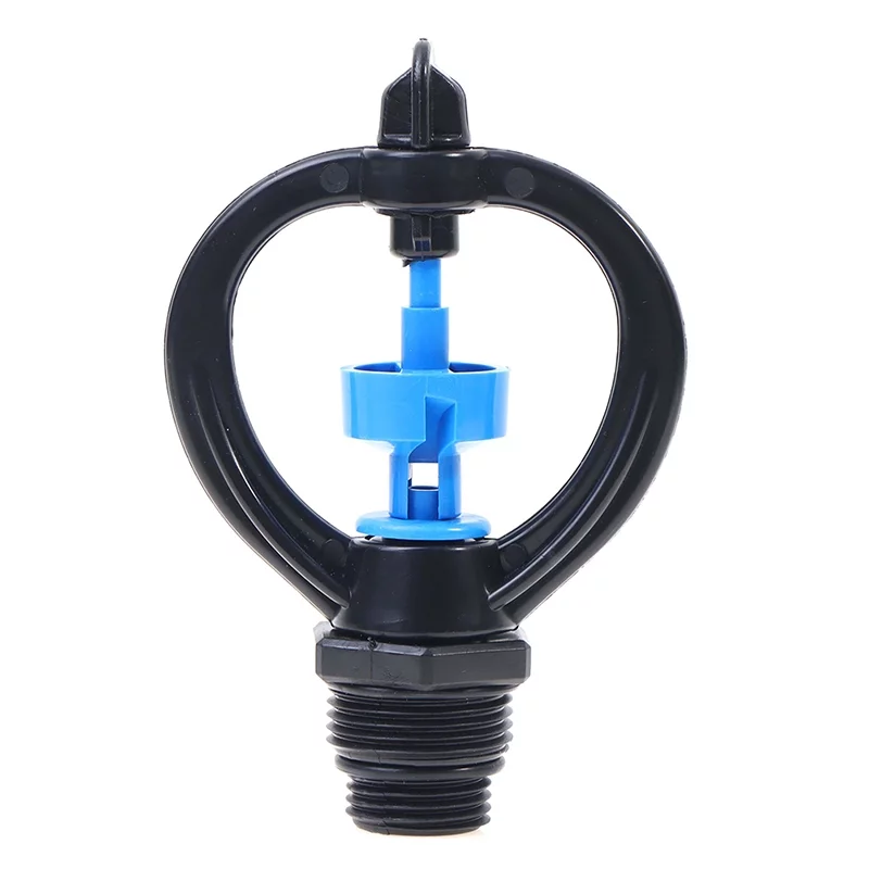 1/2 3/4 In Farm Sprinkler 360 Degrees Rotary Lawn Water Content Garden Water AL