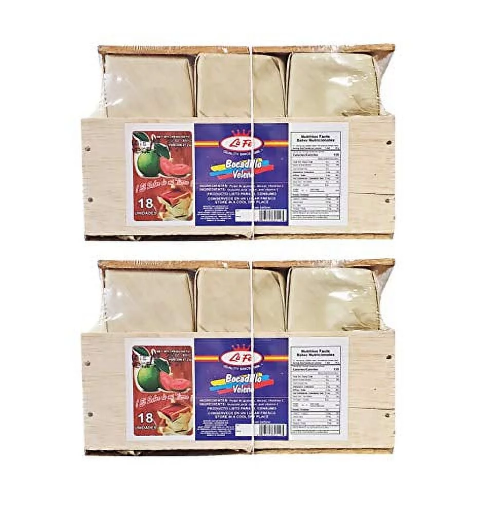 Bocadillo Veleno - Guava Paste Wrapped In Husk (2 Pack, Total Of 60Oz)