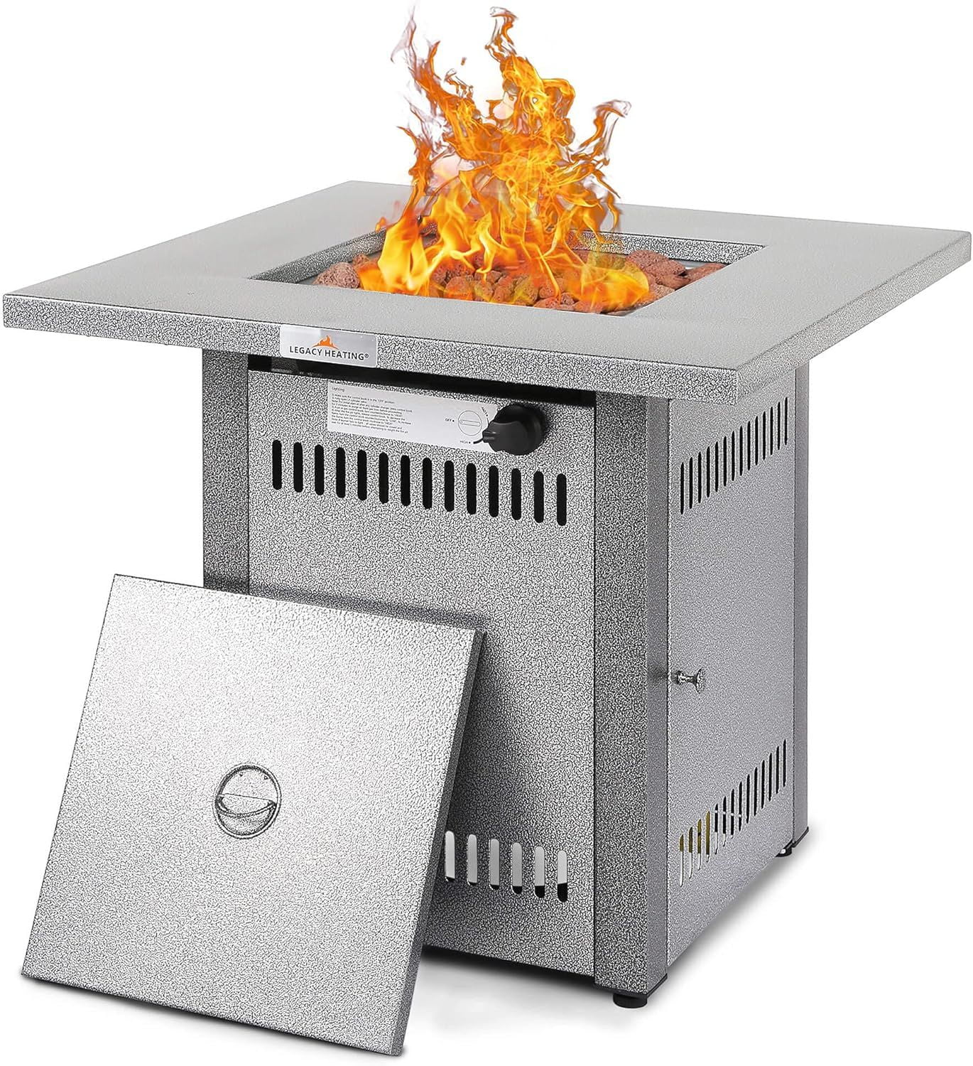 LEGACY HEATING Fire Pit Table - 58.5 - Create Warm Ambience