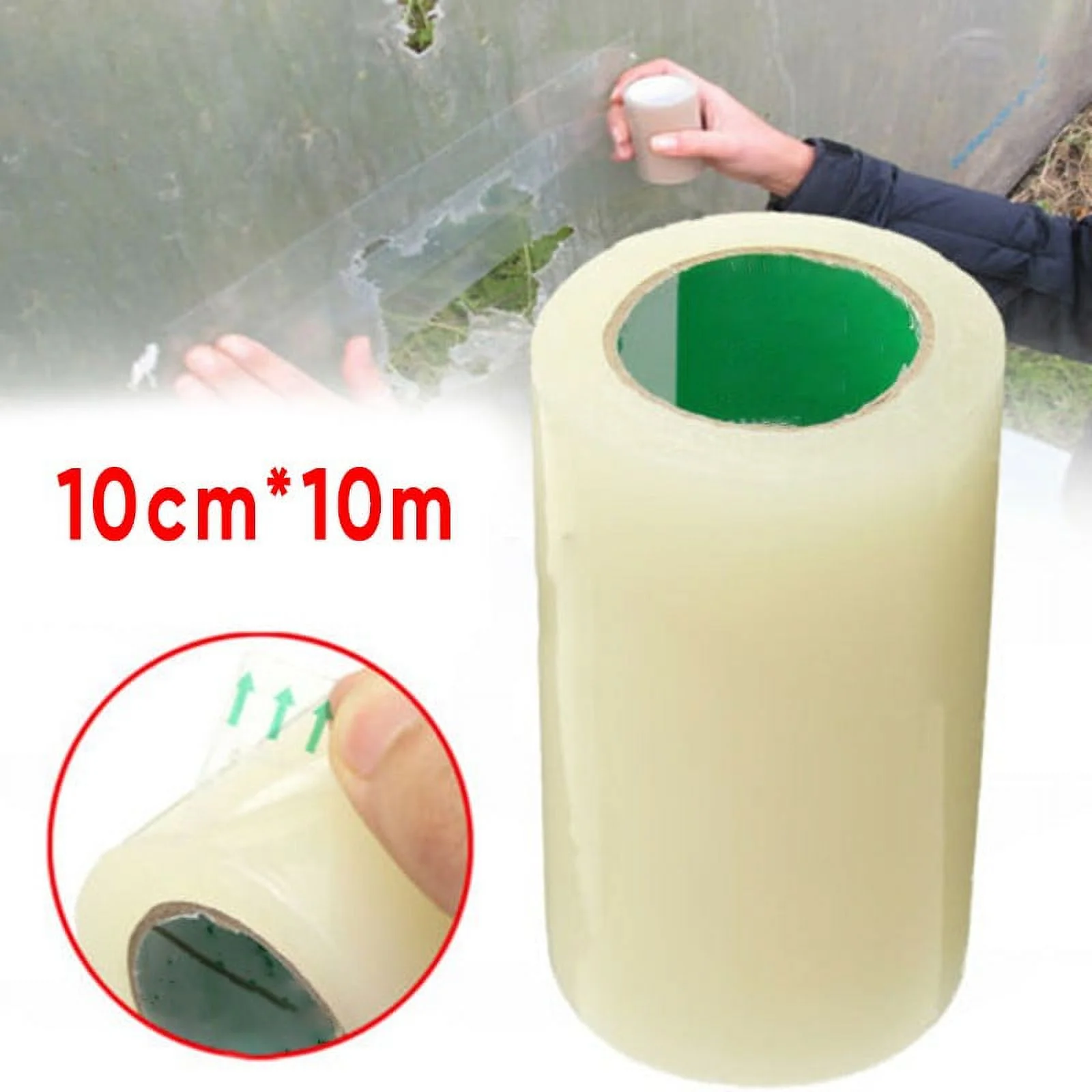 10M Clear High Strength Transparent Greenhouse Repair Tape DIY Adhesive Sticker