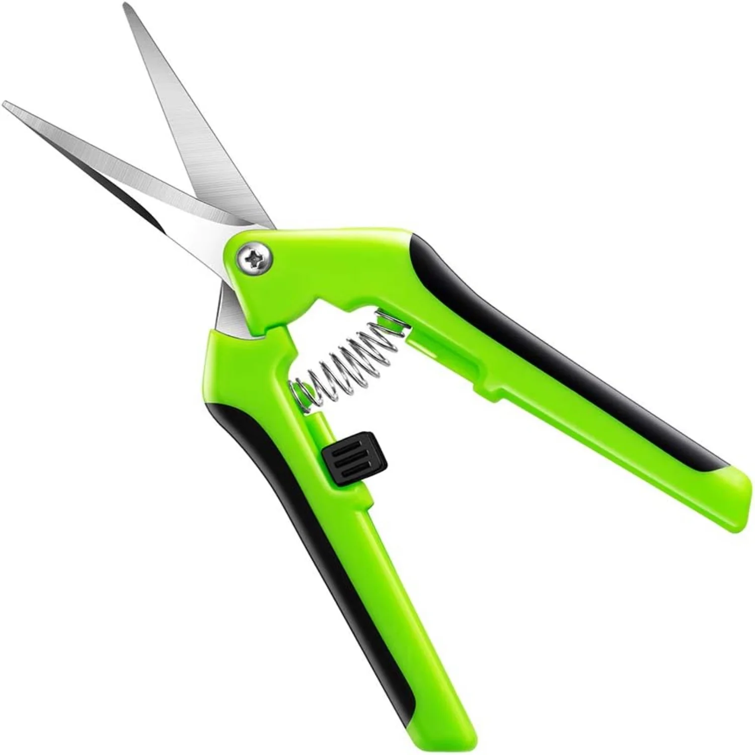 Gardening Hand Pruner Pruning Shear  Garden Clippers Trimming Scissors Curved with Sharp Stainless Steel Blades Make Precision Cutting.