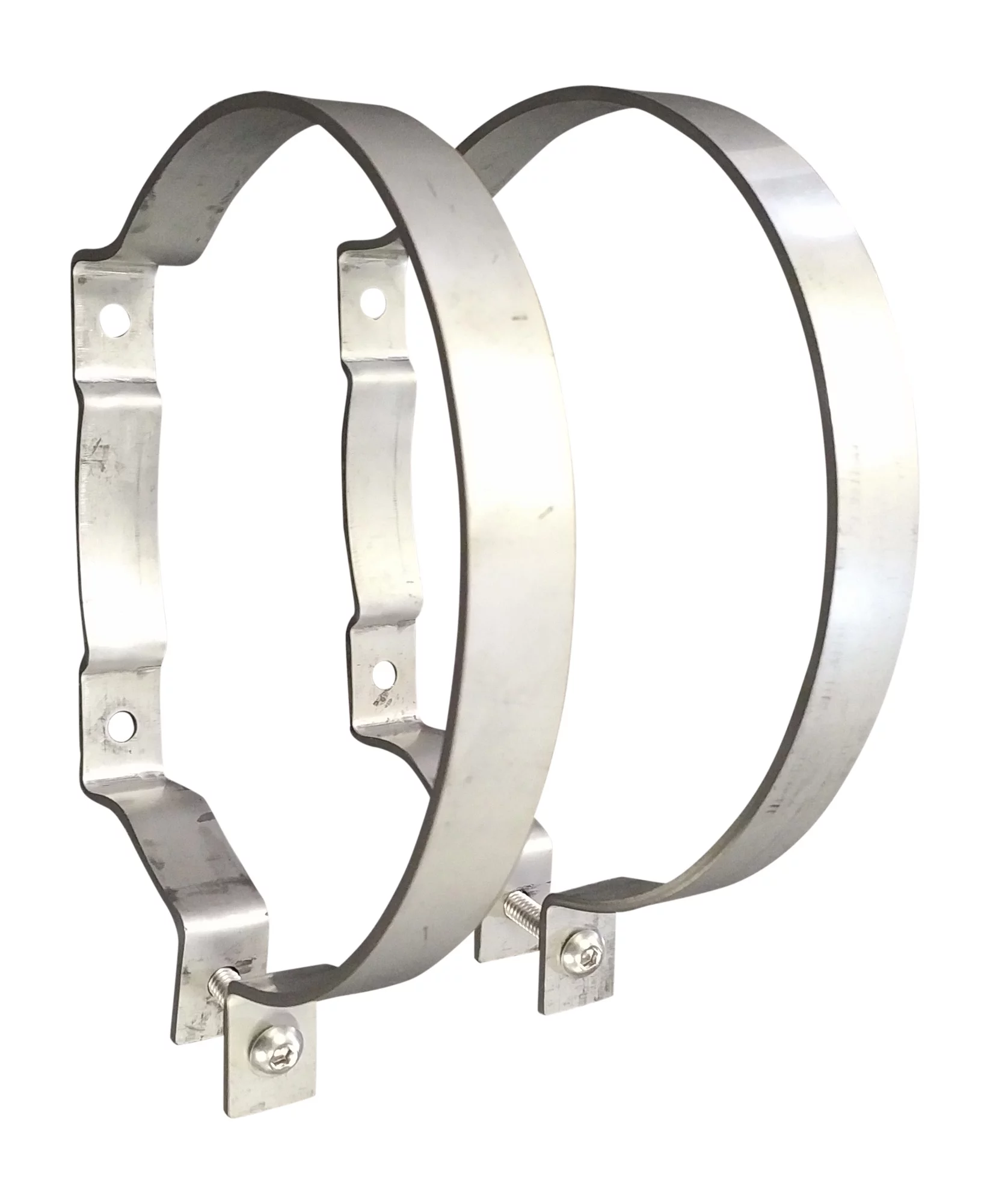 5.75 Gallon 8x28 Aluminum Water Storage Tank - Dog Box - Stock Trailer