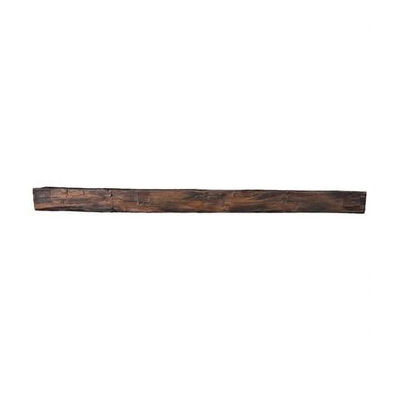 Lexington Hearth HB-5-LH-MD 5 ft. Hayloft Beam Fireplace Mantel, Maduro
