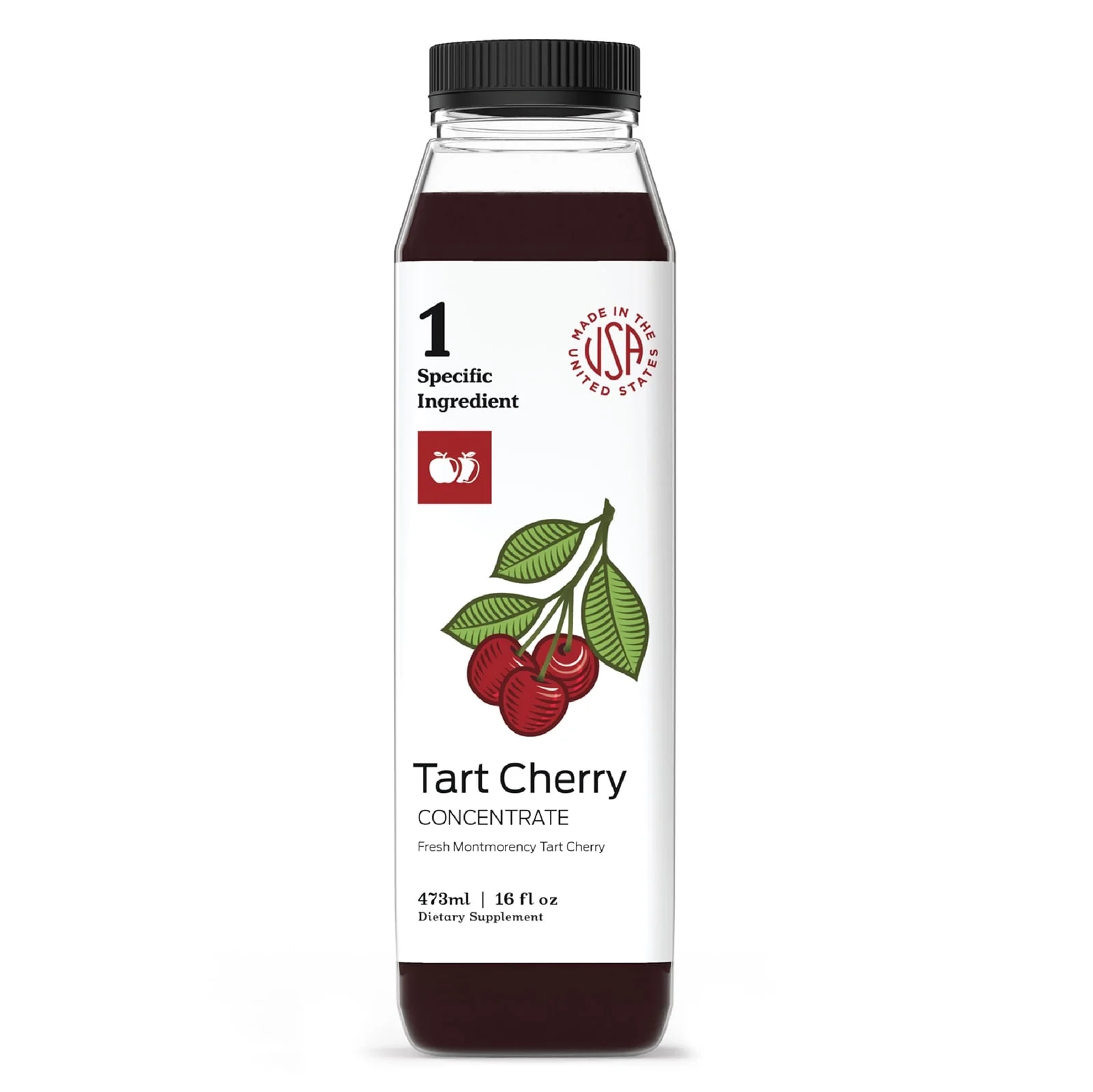 Sweet Montmorency Tart Cherry Juice Concentrate - 16oz Syrup, Extract, & Supplement