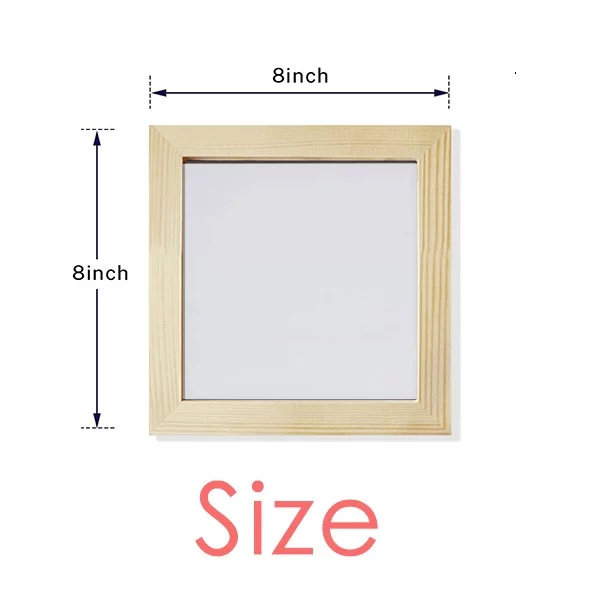 Vegetable Beans Green Delicious UU Square Picture Frame Wall Tabletop Display