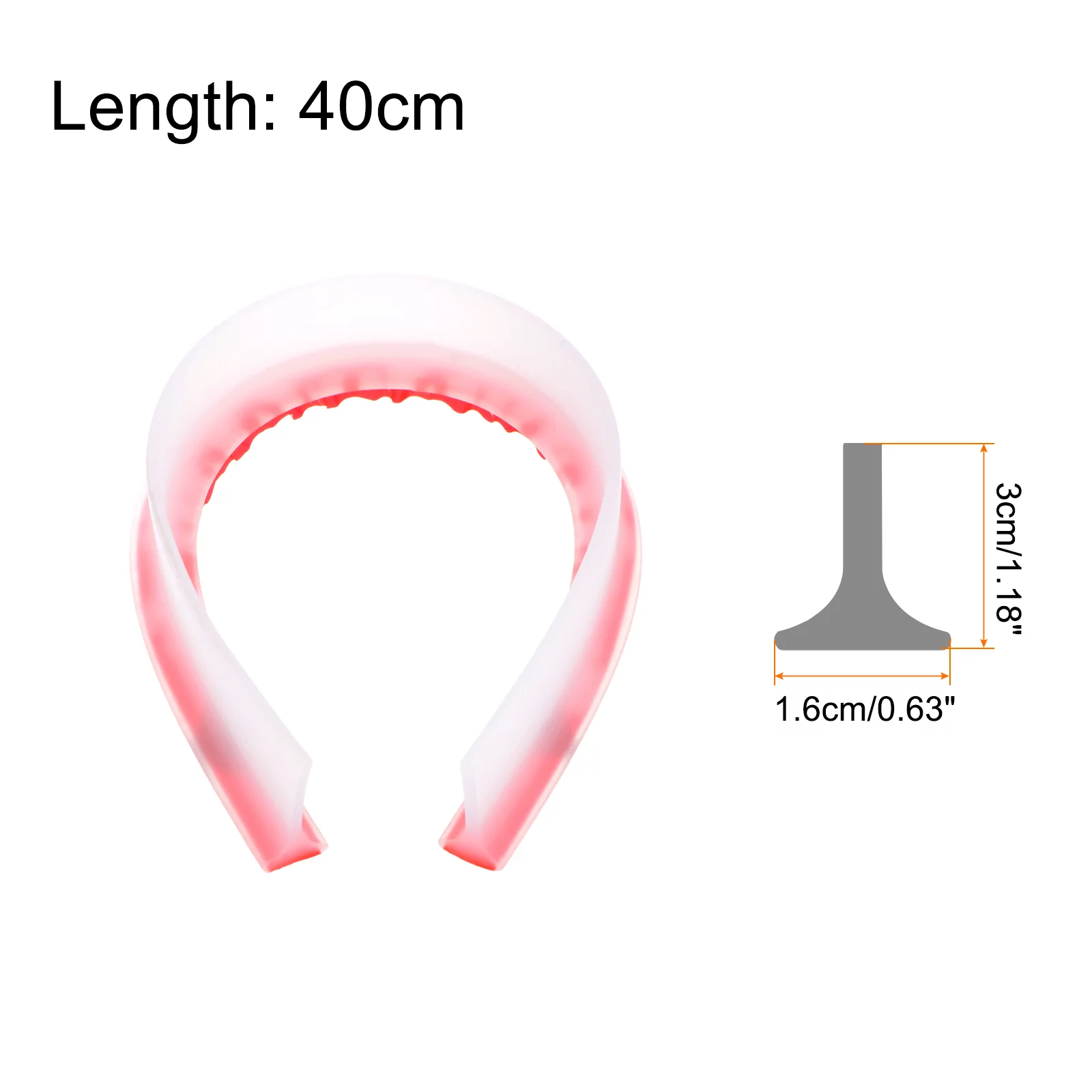 Uxcell Collapsible Shower Water Retention System 15.75