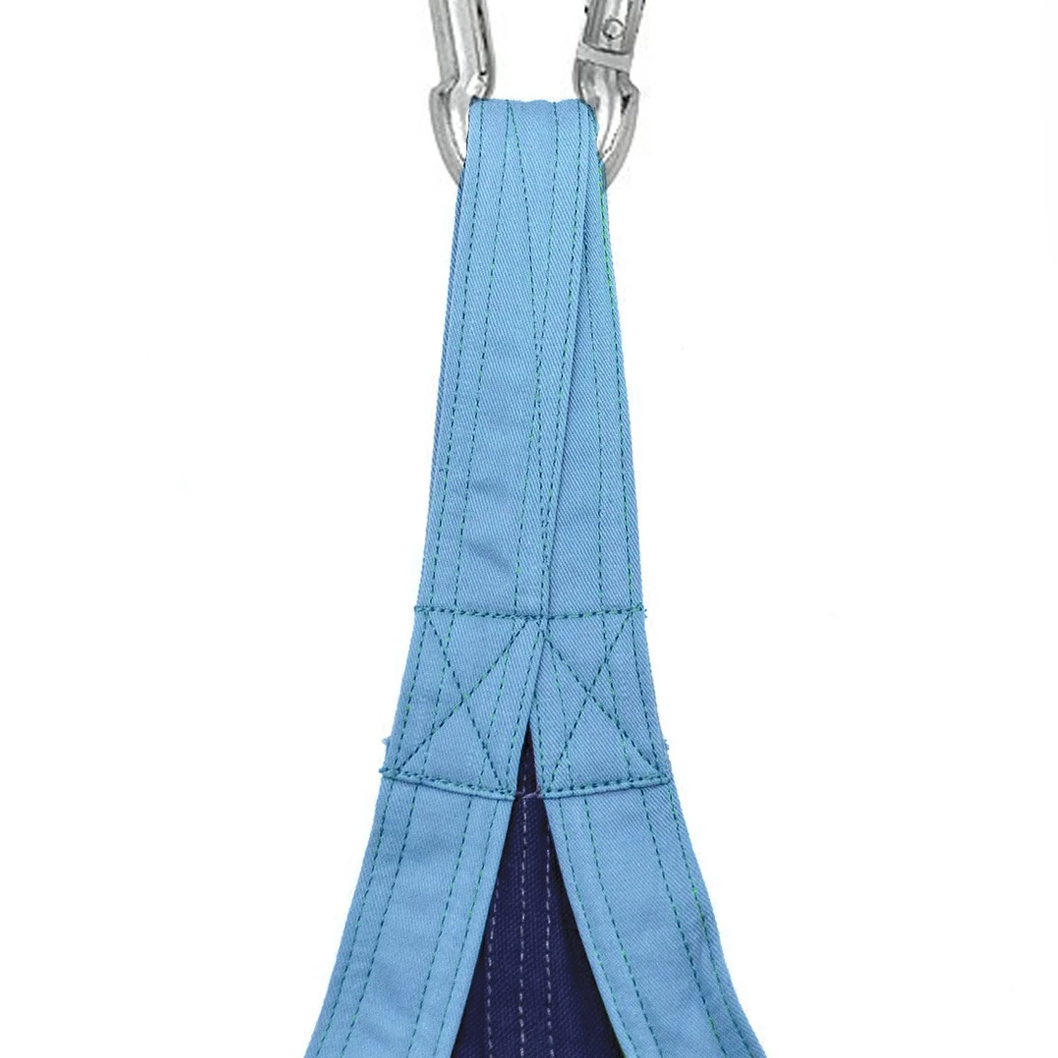 Kids Hanging Hammock Pod Swing Chair Complete Set - Dark Blue