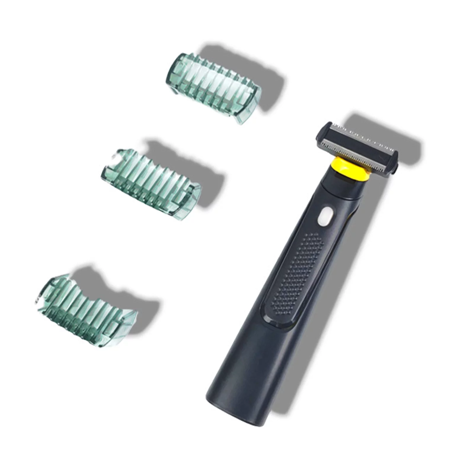 USB Rechargeable Wireless Handheld Hair Beard Shaver Trimmer with Brush&Cable for Me