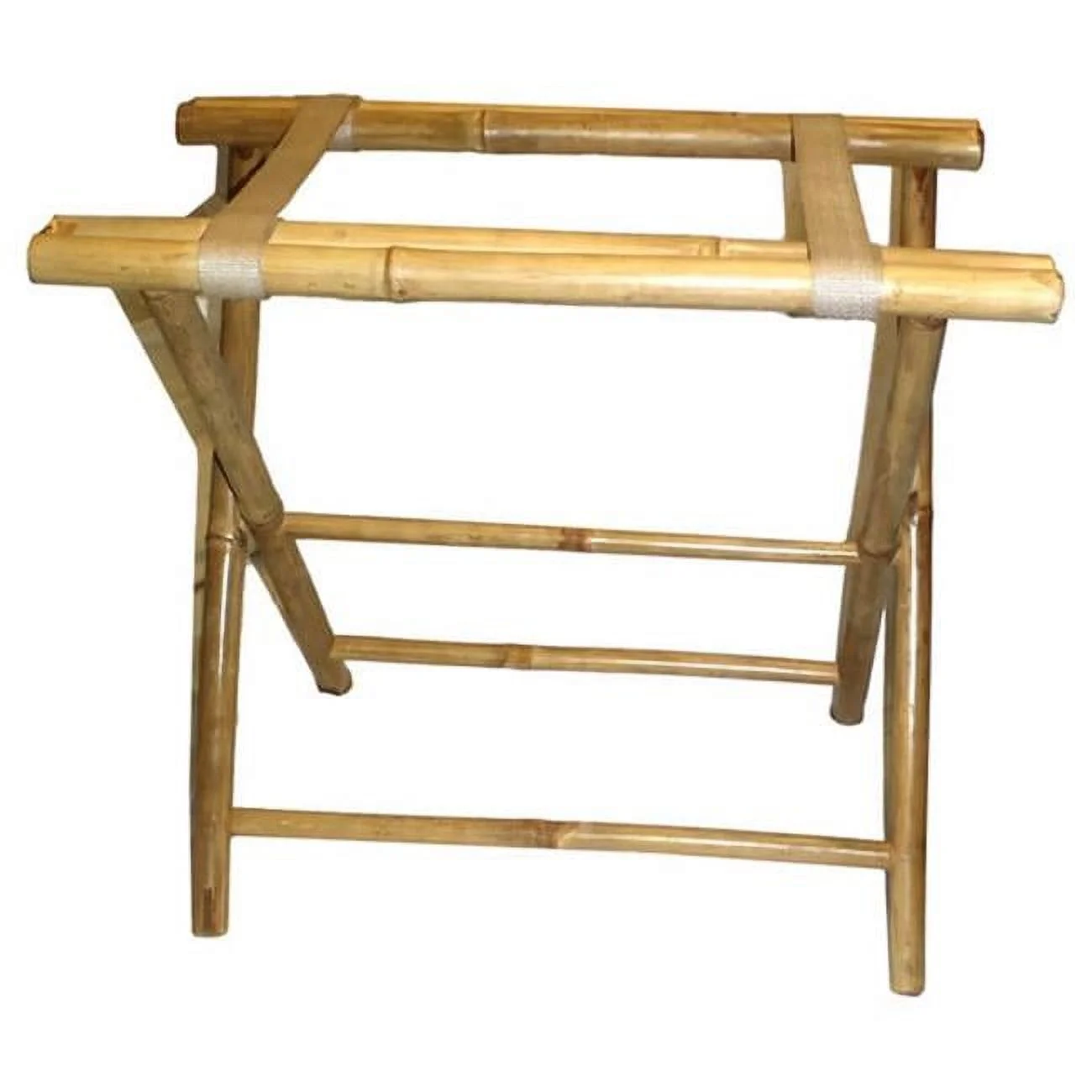 Bamboo 5476 Bamboo Luggage Rack- 24 x 15 x 22 in.