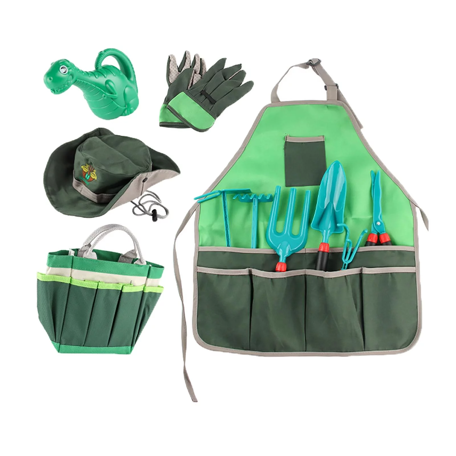 Kids Gardening Tool Set Pretend Play for Preschool Early Children