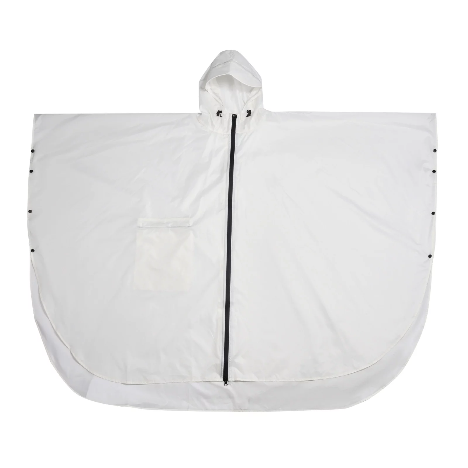 8QIDA Men's and Women's Universal Poncho Raincoat Adult Fashion Hiking Long Riding Poncho Men's Suit Vests 4Xl Beige L