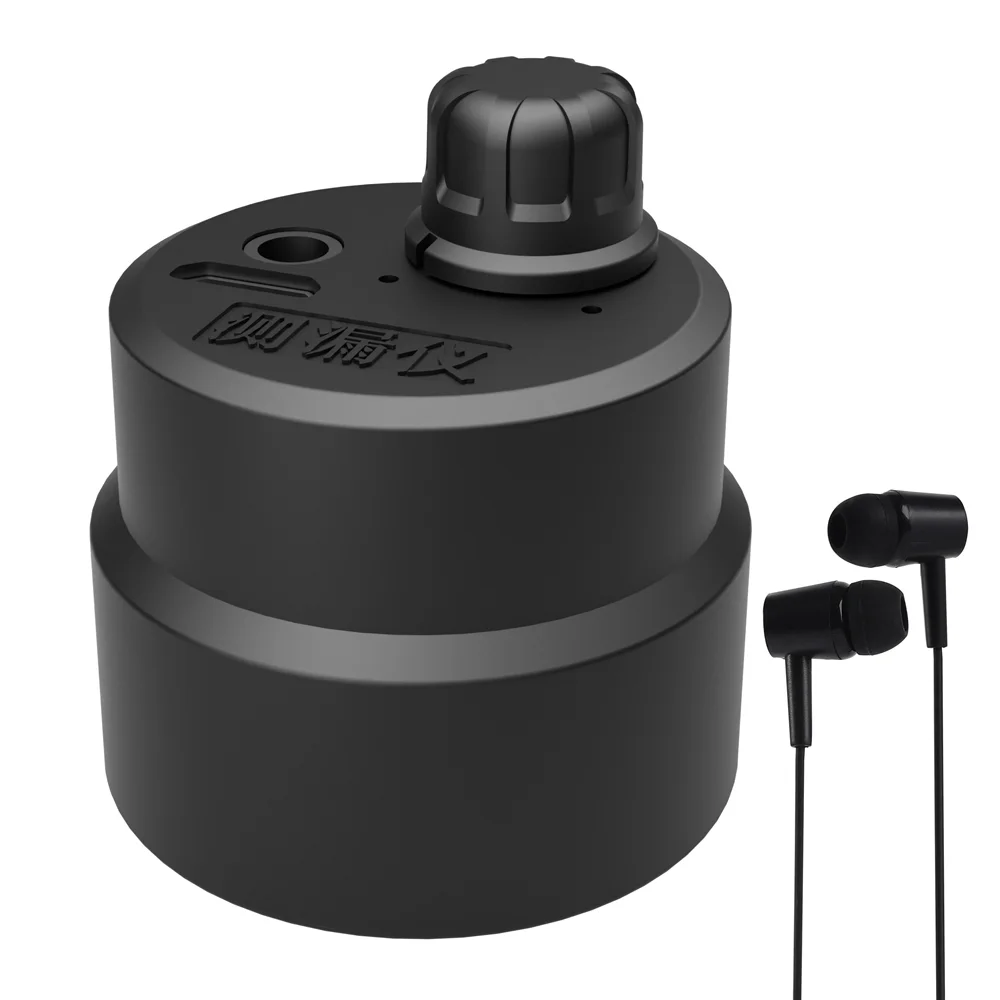 OWSOO Portable Water Leakage Detector Water Leakage Detection Alarm Rechargeable Underground Home Water Pipes Fire Pipeline Automotive Detection Practical Leak Detection Tool