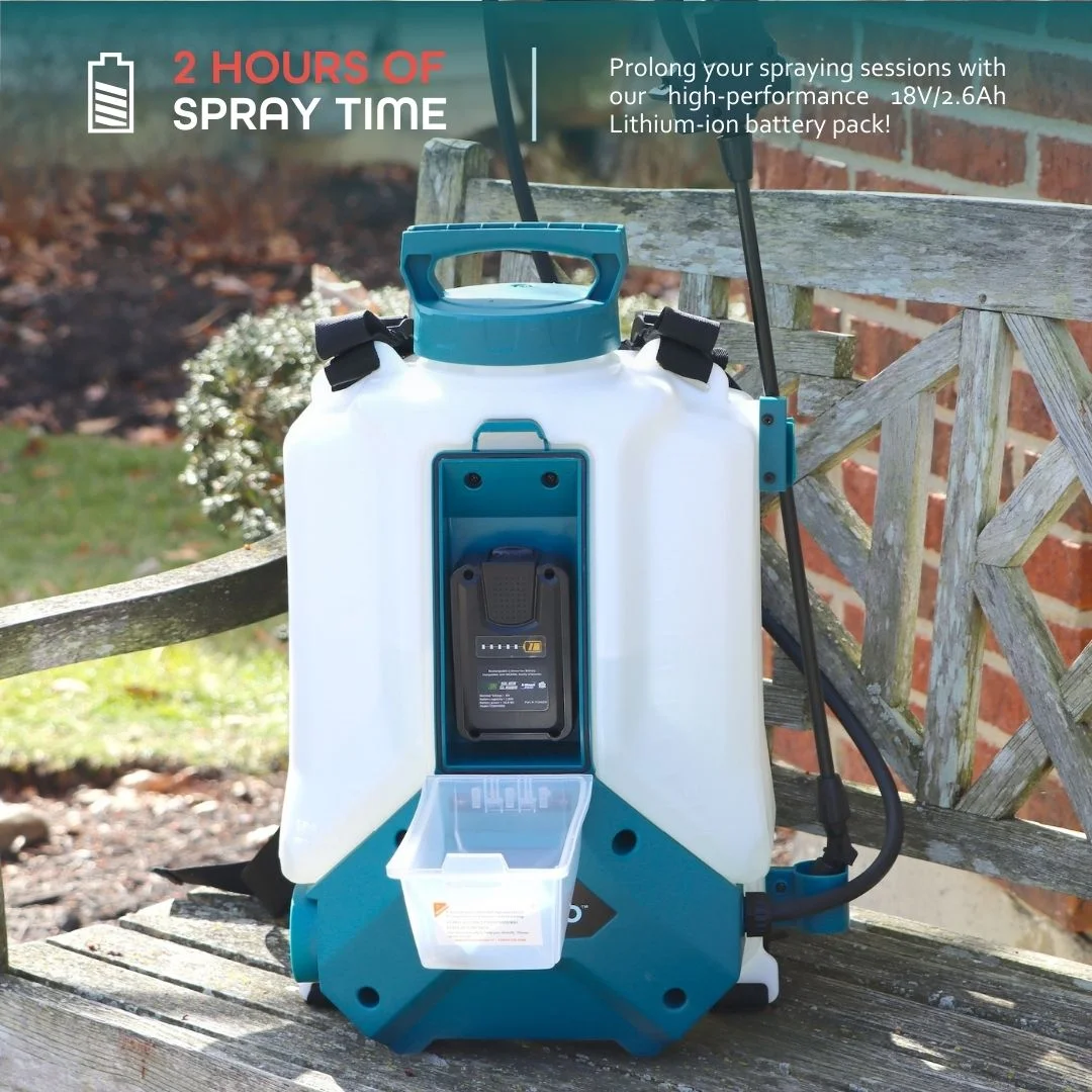 SprayMate Tornado Battery Powered Backpack Lawn & Garden Sprayer | 4-Gallon (Battery & Charger Included)
