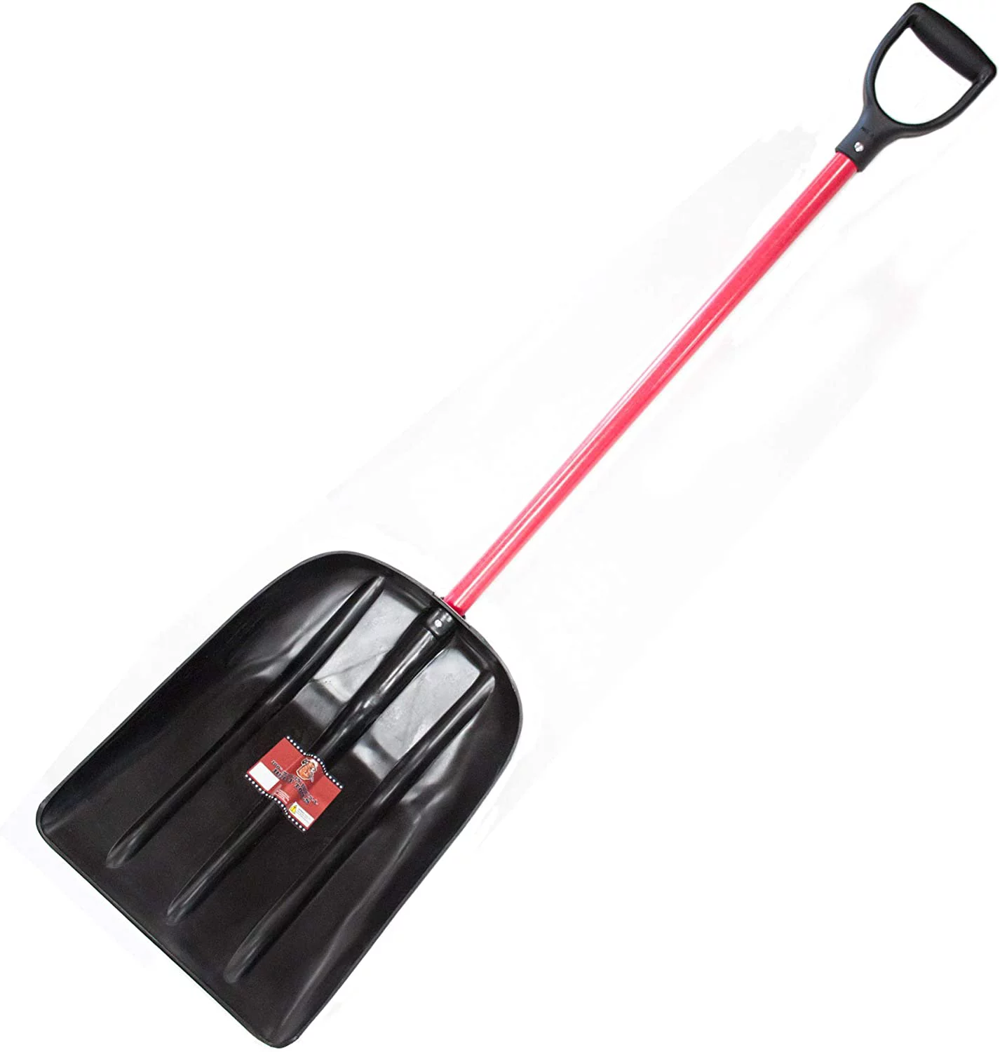Bully Tools 92400 Snow/Grain Shovel. Fiberglass Dgrip Handle.