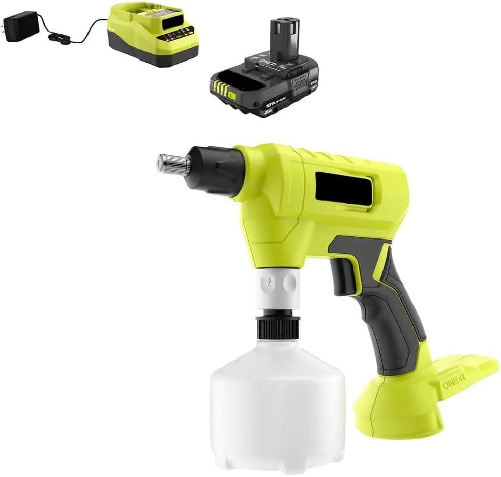 ONE+ 18V Cordless Battery .5L Compact Sprayer with 2.0 Ah Battery and Charger