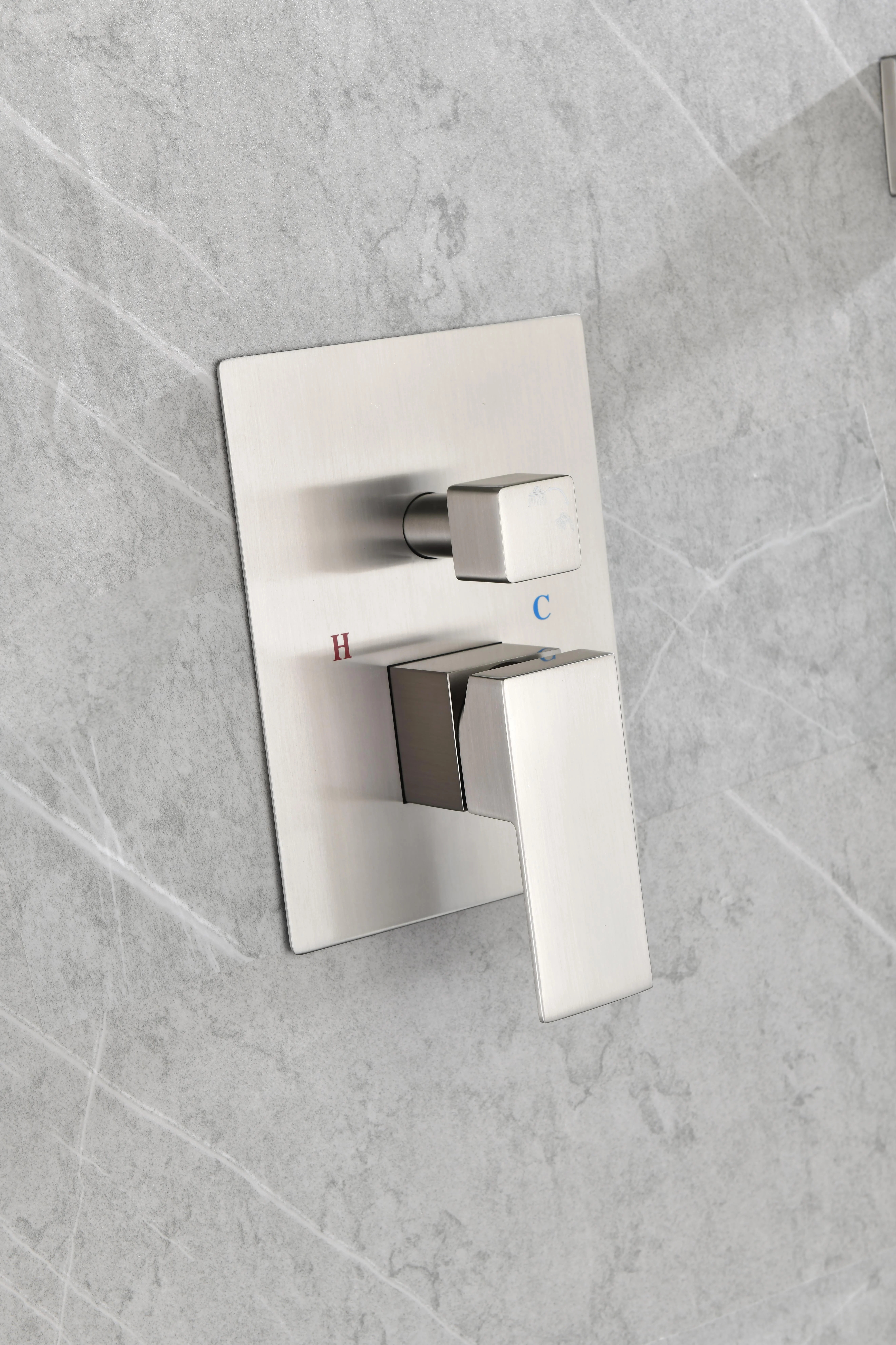 Premium Wall-Mounted Shower System - 16.46 - Indulge in Luxury