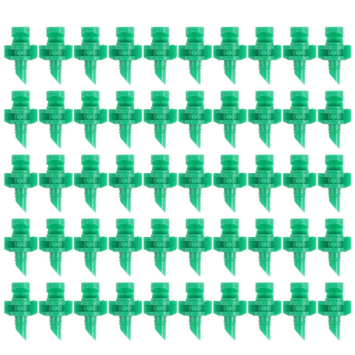Gongxipen 50PCS 360 Degree Lawn Sprinkler Garden Watering Nozzle Equipment Gardening Irrigation Tool for Garden Greenhouse Plants (Random)