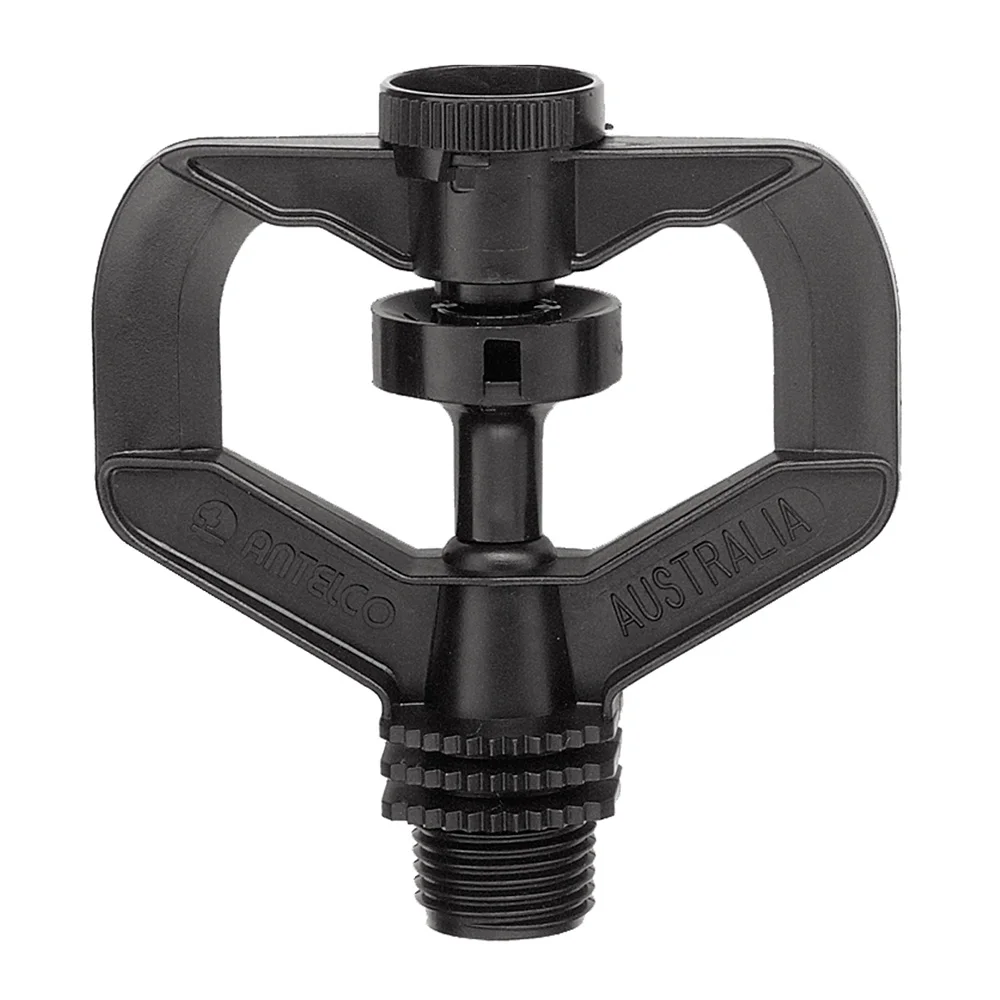 Thrifco 9421420 Rotor Max Midi Sprinklers 1/2 inch Red 20 PSI 1.5 GPM 39' Diameter - 3/PK