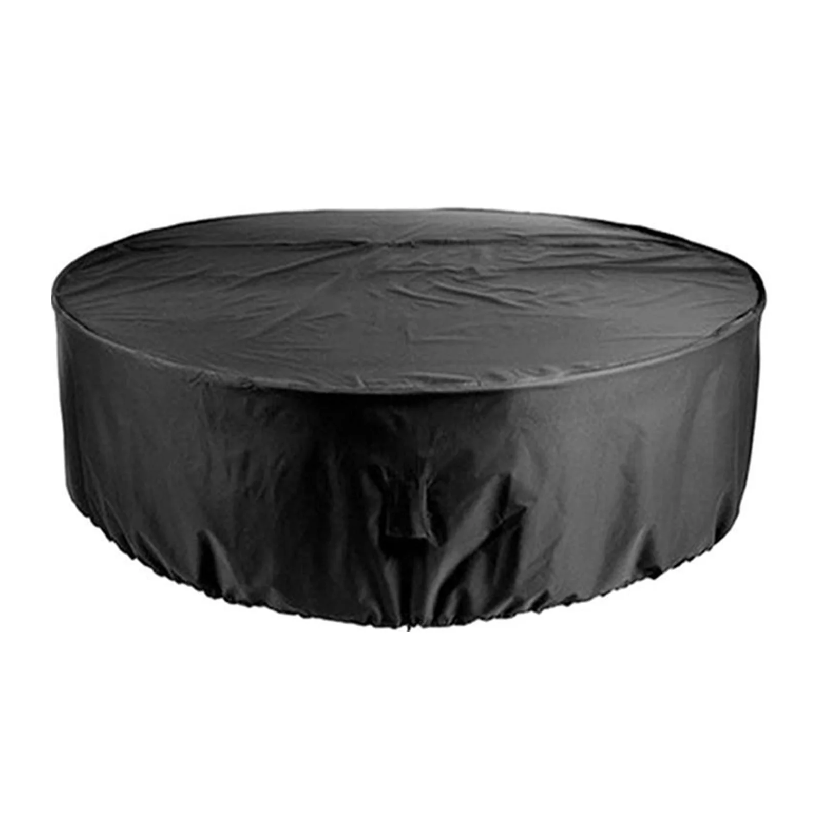 Tomfoto Outdoor Patio Furniture Covers Waterproof Table Chair Set Covers Windproof Tear-Resistant  Round Cover for Outdoor Garden Patio Yard Park Furniture Cover