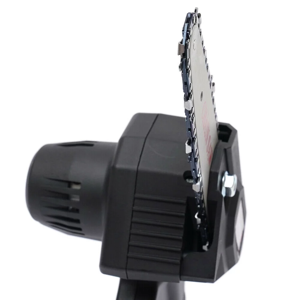 Miumaeov Electric Chainsaw 24V 4'' Mini Chain Saw Rechargeable Cordless Brushless Chainsaw Battery Powered for Wood Cutting Tree Pruning and Gardening