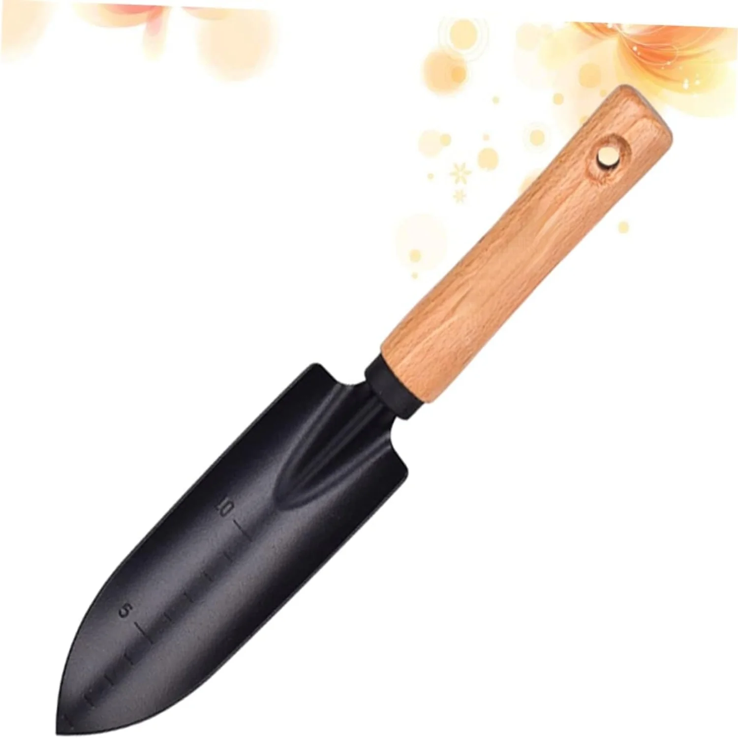 2pcs Planters Trowel Garden Soil Small Gardening Shovel Pot Plant Tools Wooden Handle Shovel Gardeners