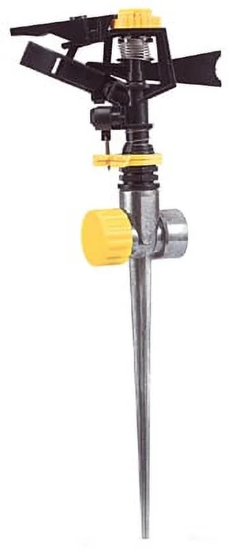 Green Thumb Impulse Sprinkler Poly Impulse Head On Zinc Spike, Each