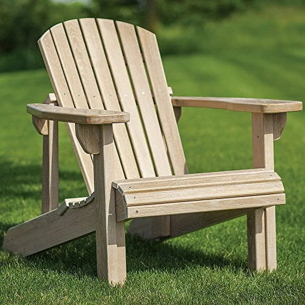 Adirondack Chair With Templates – Easy-To-Build Classic Wooden Adirondack Chair - Wood Adirondack Chair Includes Step-By-Step For Entire Construction Process –