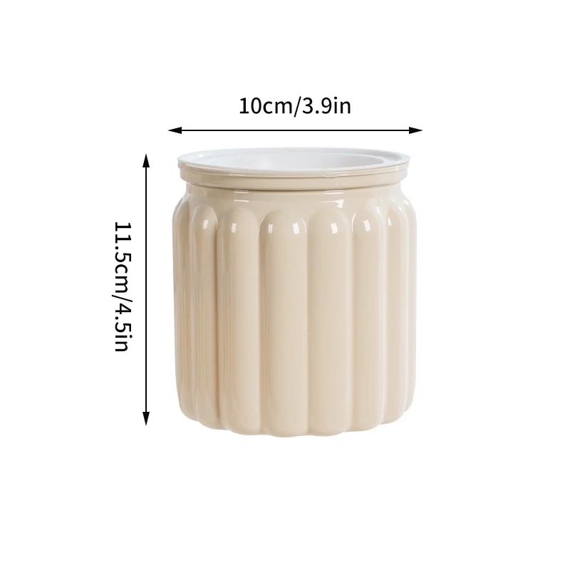 Self Watering Flowerpot Plastic Hydrotonics Plant Pot Double Layer Cotton Rope Automatic Watering Flower Vase Succulent Planter