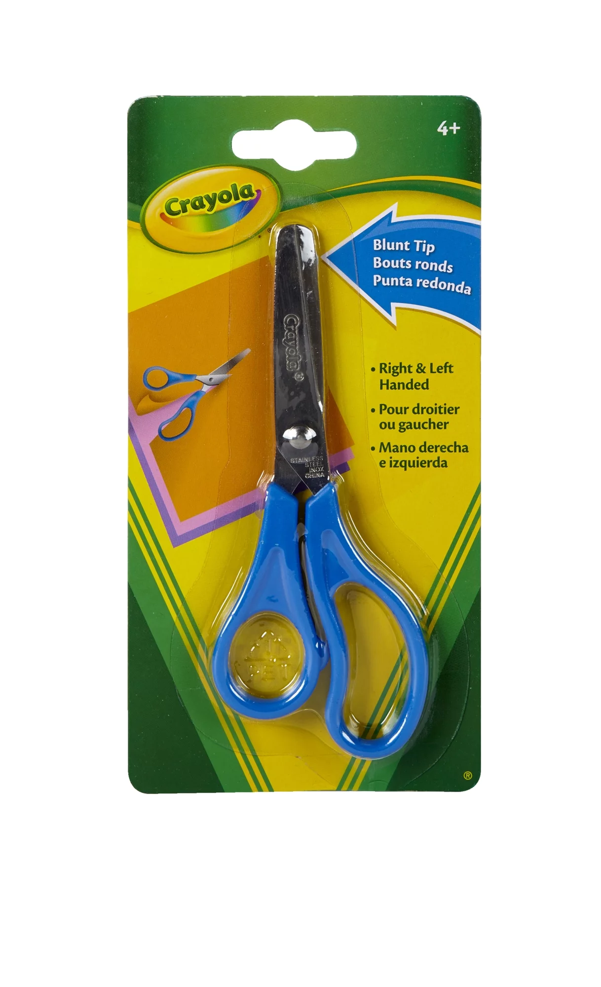 Crayola Kids Blue Blunt Tip Scissors, Ages 4 and Up