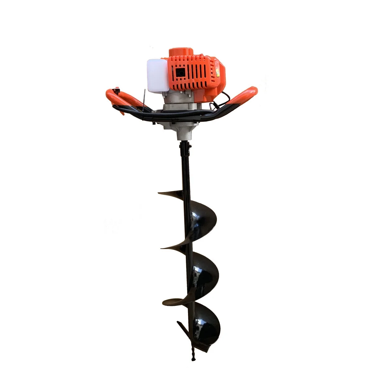 ECUTEE Gas Powered Fence Post Hole Digger 52cc Earth Auger Digger with 8