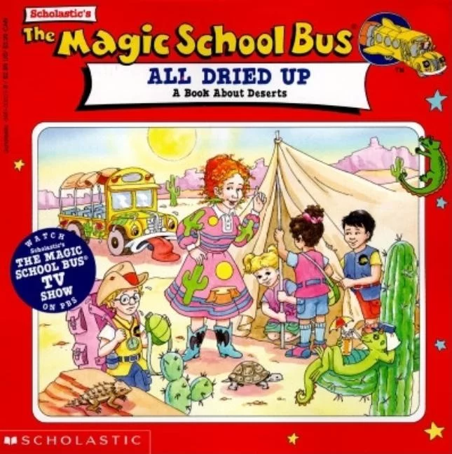 Pre-owned - The Magic School Bus : All Dried Up: A Book about Deserts
