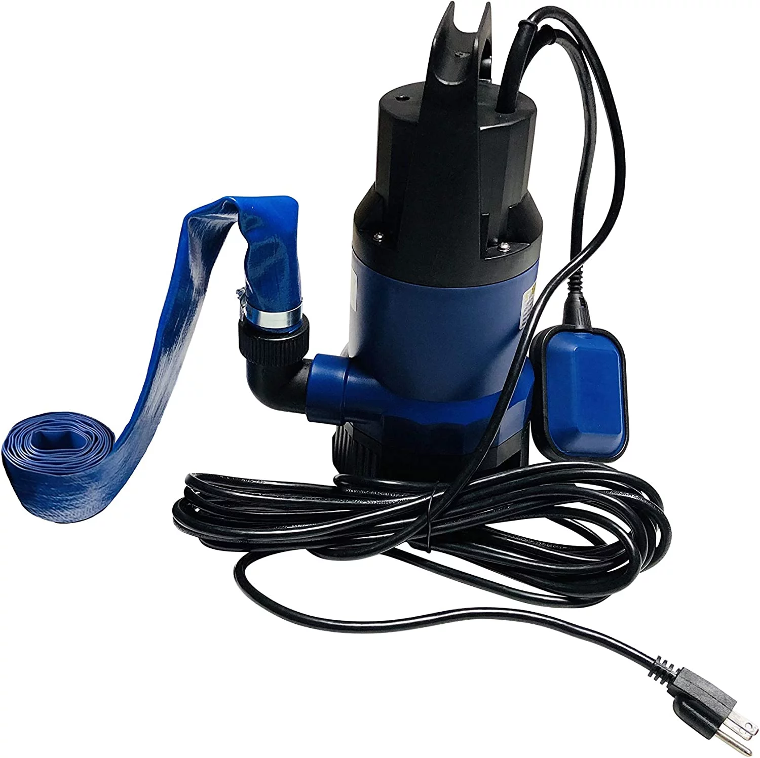 Submersible Pool and Spa Drain Pump Pool Overflow Pump (1/2 Horse Power) (Pump with 5 Feet of Hose)