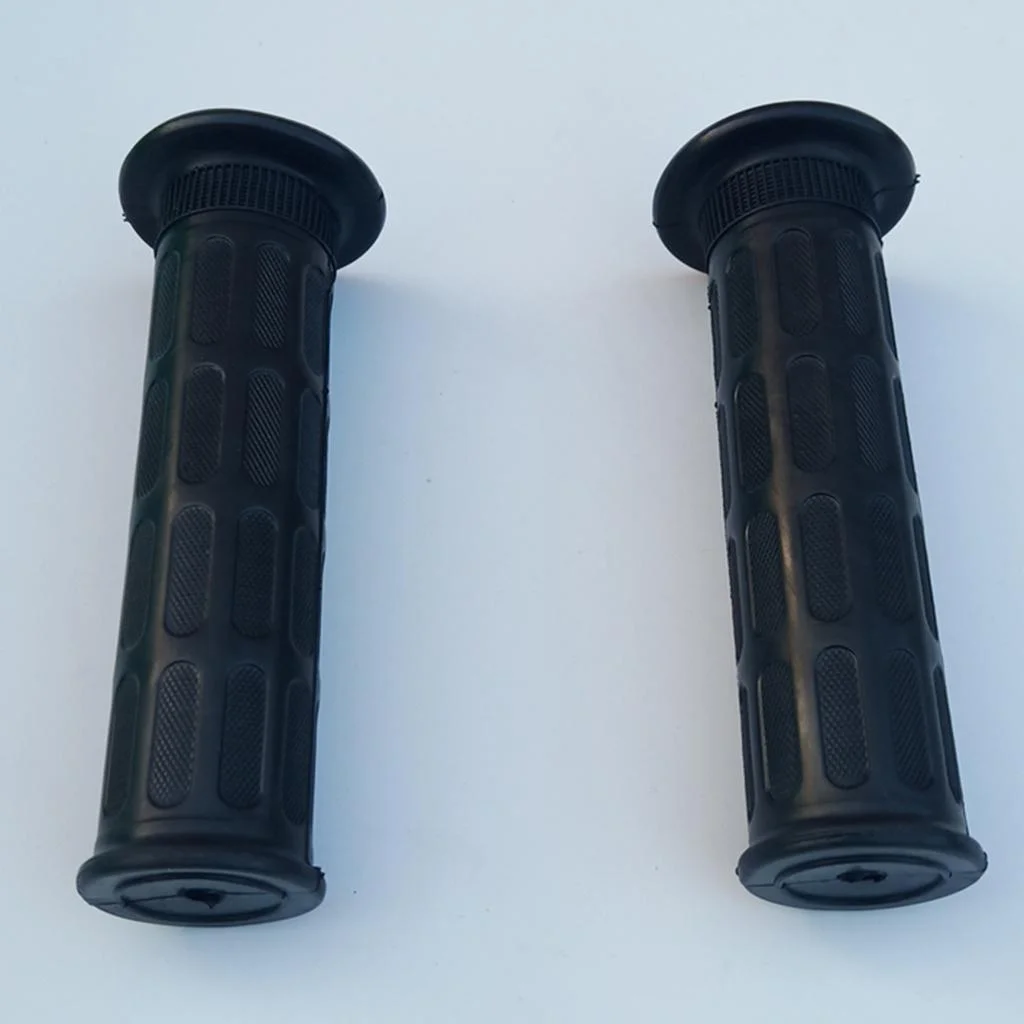 Colaxi 3xRubber Hand Grips Wheelbarrow Handle Grips Tricycle Handlebar Grips Black 3 Pcs