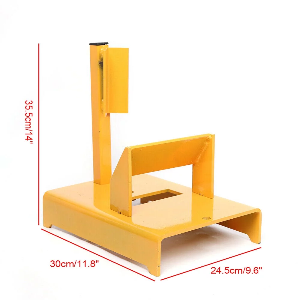 Wuzstar 14 Inche Lawn Mower Blade Sharpener 30°Bevel Sharpening Garden Lawnmower Grinder Holder Stand