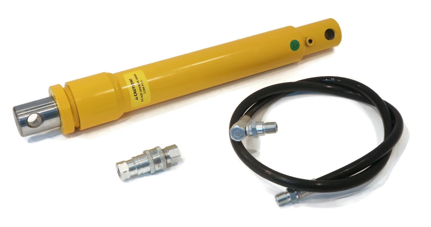 The ROP Shop | Snow Plow Angle Angling Cylinder RAM, Hose, COUPLER 05810 21856 25232 for Meyer