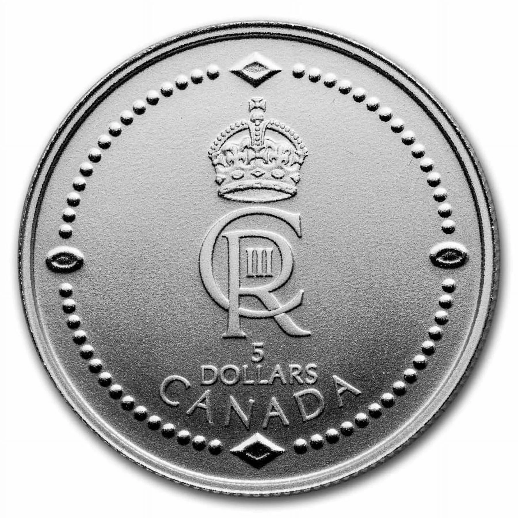 2023 RCM $5 Silver His Majesty King Charles III’s Royal Cypher