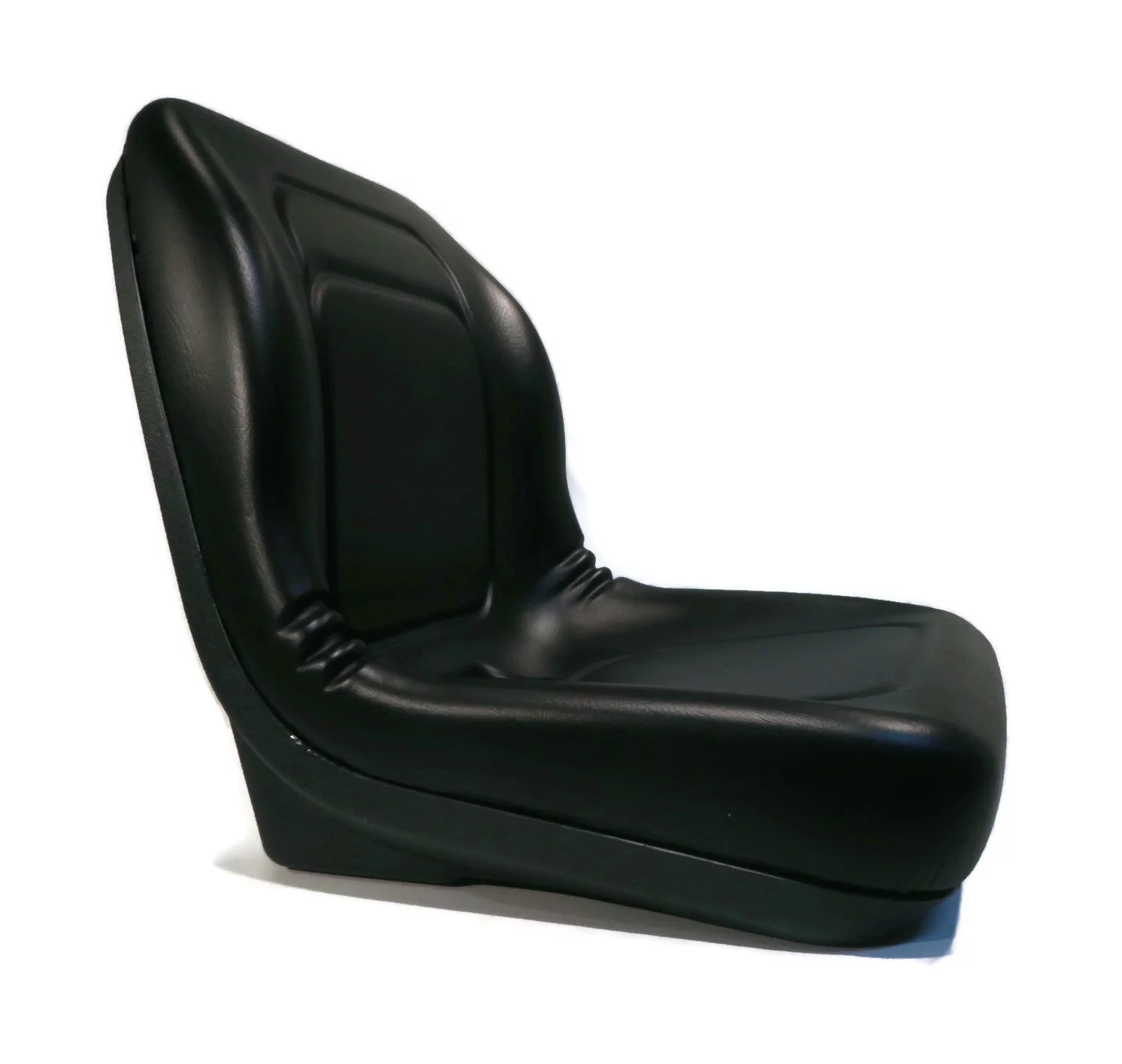 The ROP Shop | Black High Back Seat & Bracket fits Cub Cadet Z-Force Lawn Mowers S48, S60, 6003