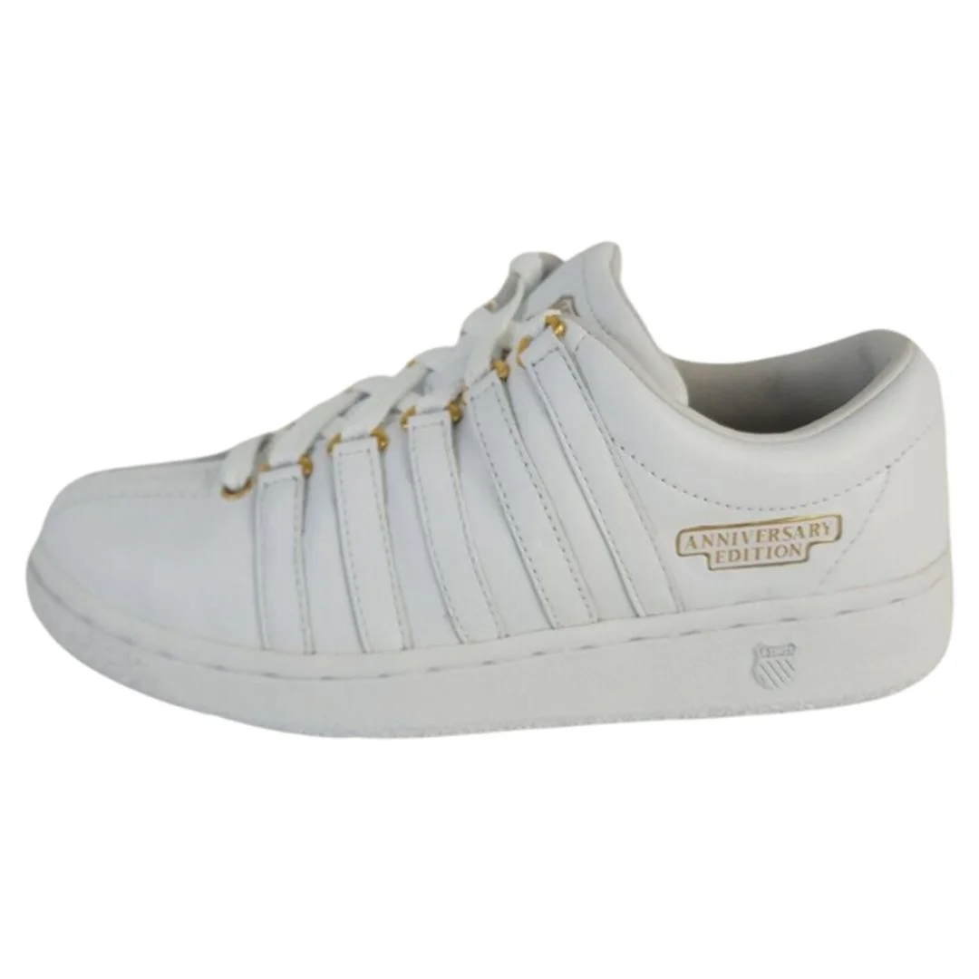 K-Swiss Classic Anniversary Edition 91304194 Womens Shoes White Size 6