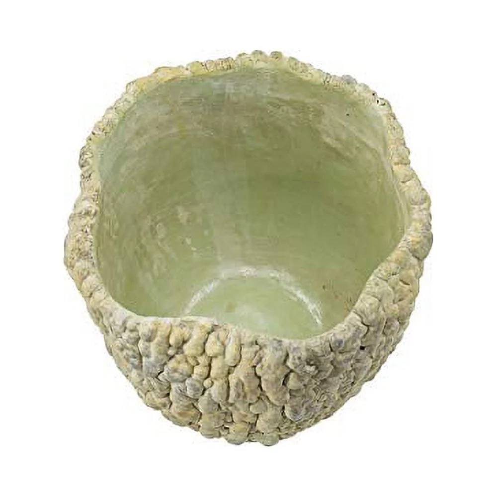 A&B Home 6-inch Light Green Bitter Gourd Outdoor Planter