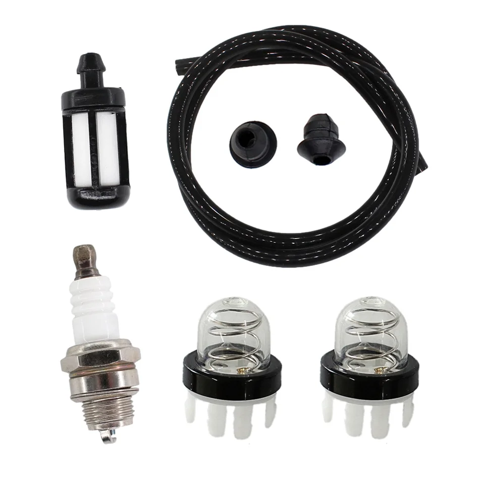 Primer Bulb Fuel Line Spark P.lug Kit for STIHL TS410 TS420 BR600 TS700 TS800 0000 350 6202 Backpack Blower