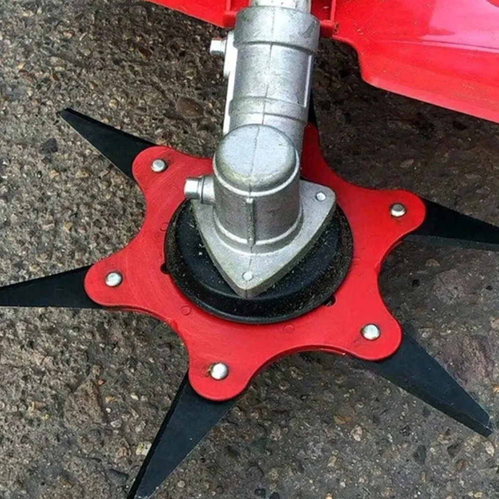 ODOMY Sharp Steel Trimmer Head Cutter Garden Grass Tool Fit Lawn Mower