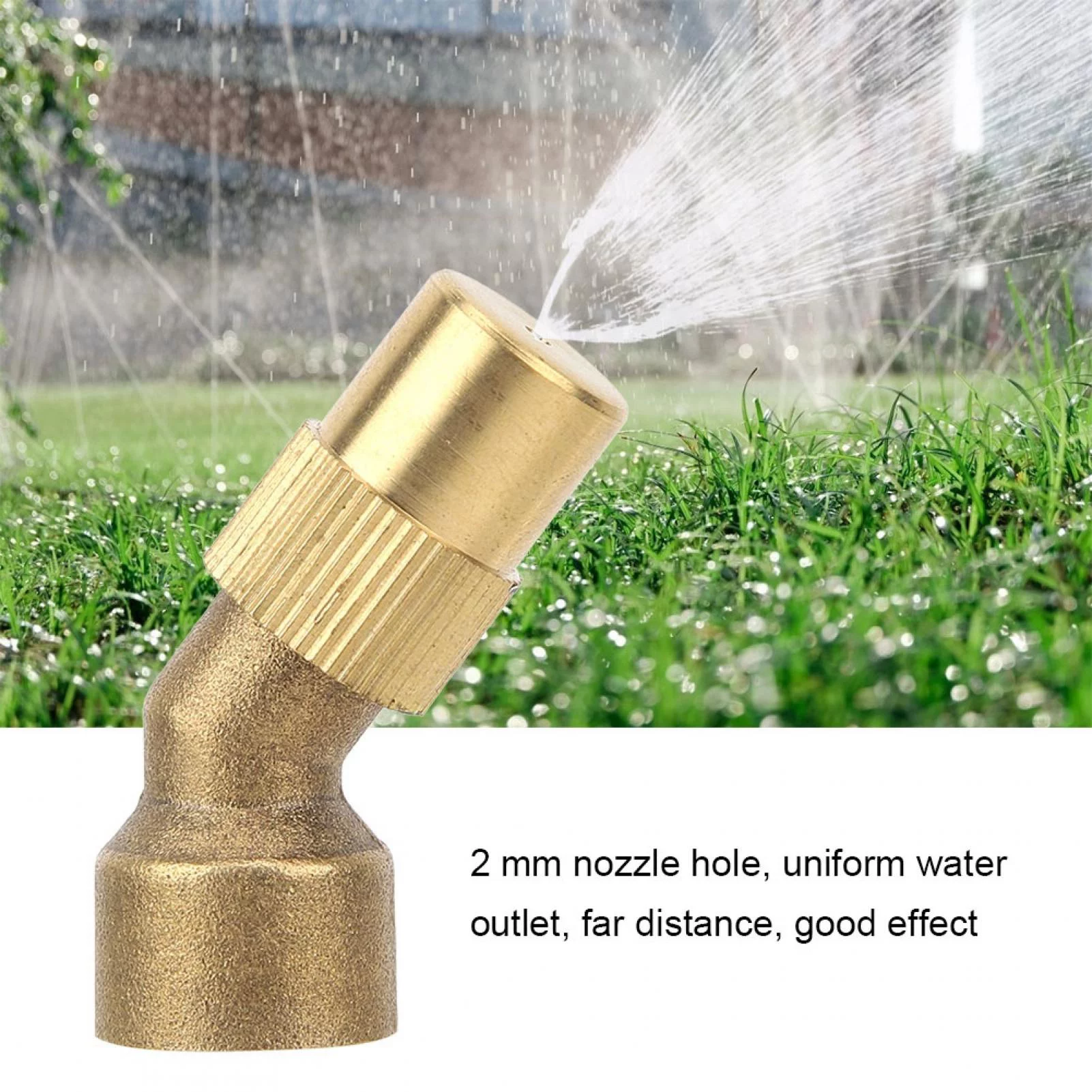 3PCS Garden Irrigation Agricultural Atomizing Sprinkler Sprayer Head G1/4